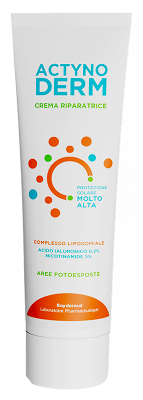 ACTYNODERM CREMA RIPARATRICE AREE FOTOESPOSTE PROTEZIONE SOLARE MOLTO ALTA 30 ML - Farmadott.it