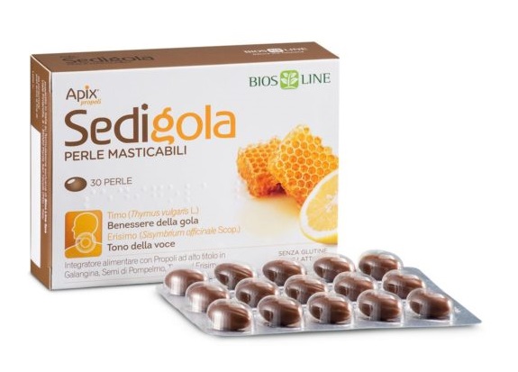 SEDIGOLA PERLE MASTICABILI 30 PERLE - Farmadott.it
