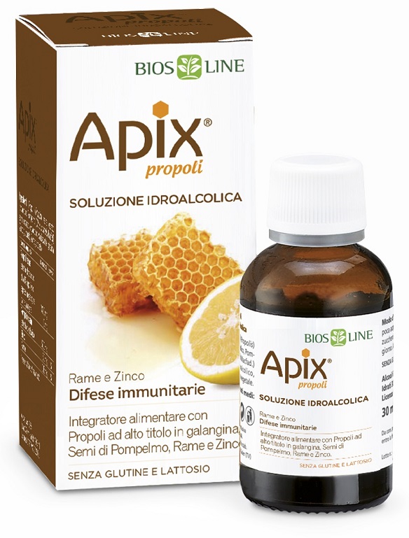 APIX PROPOLI SOLUZIONE IDROALCOLICA 30 ML BIOSLINE - Farmadott.it