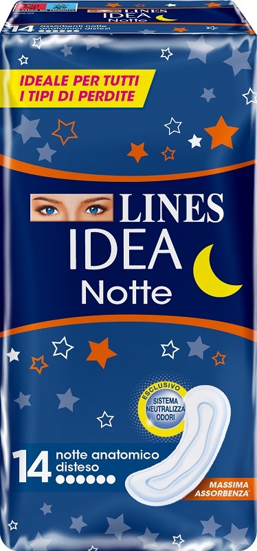 LINES IDEA NOTTE SENZA ALI 14 PEZZI - Farmadott.it