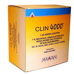 CLIN 4000 LASSATIVO 30 BUSTINE MONOUSO 10 G SENZA ZUCCHERO - Farmadott.it