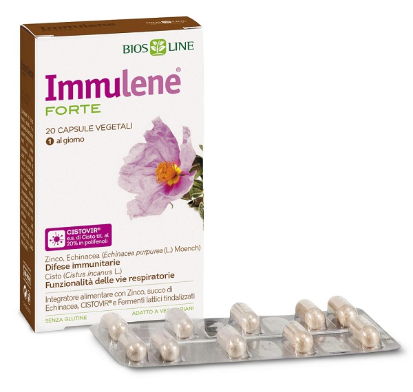 BIOSLINE IMMULENE FORTE 20 CAPSULE - Farmadott.it