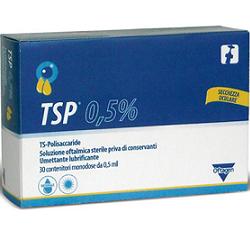 TSP 0,5% SOLUZIONE OFTALMICA UMETTANTE LUBRIFICANTE 30 FLACONCINI MONODOSE 0,5 ML - Farmadott.it