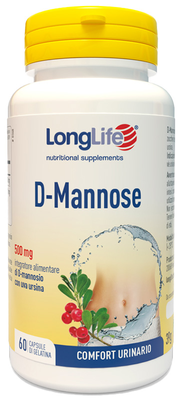 LONGLIFE D-MANNOSE 60 CAPSULE - Farmadott.it