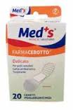 CEROTTO MEDS STRIP DELICATO TESSUTO NON TESSUTO MEDIO 20 PEZZI - Farmadott.it
