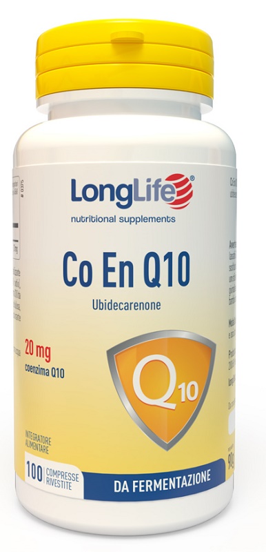 LONGLIFE CO EN Q10 20MG 100 COMPRESSE RIVESTITE - Farmadott.it