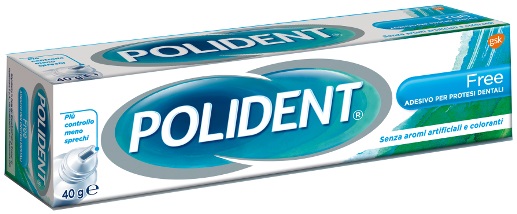 POLIDENT FREE ADESIVO PER PROTESI DENTARIA 40 G - Farmadott.it