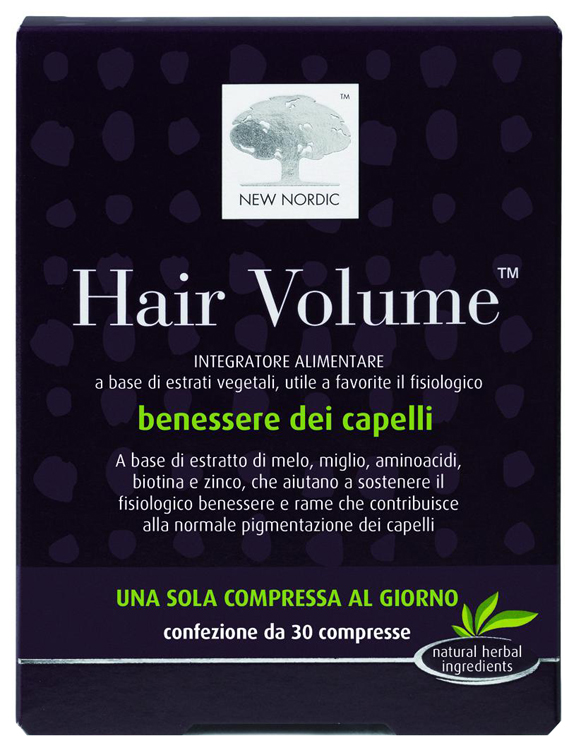 HAIR VOLUME INTEGRATORE ALIMENTARE BLISTER 30 COMPRESSE - Farmadott.it