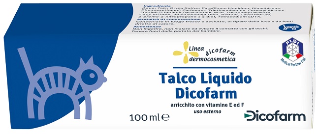 DICOFARM TALCO LIQUIDO 100 ML - Farmadott.it