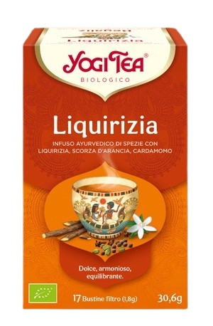 YOGI TEA LIQUIRIZIA BIO 30,6 G - Farmadott.it