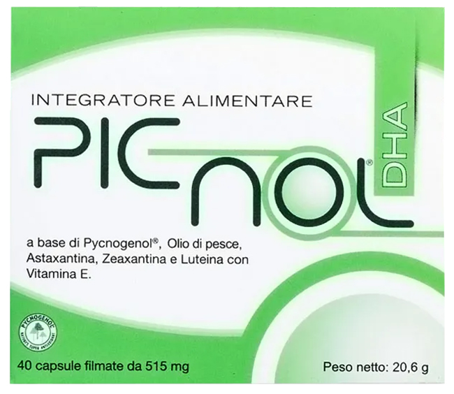 PICNOL DHA 40 CAPSULE 21,11 G - Farmadott.it