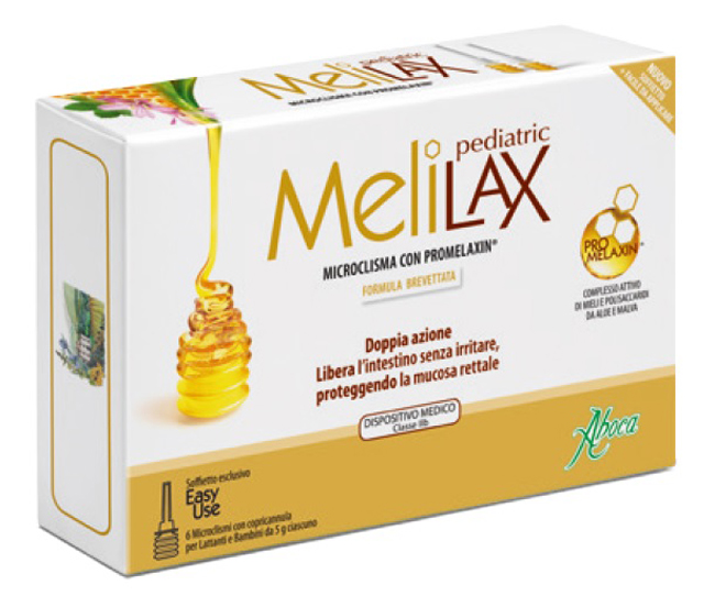 MELILAX PEDIATRIC MICROCLISMI 6 PEZZI 5 G - Farmadott.it