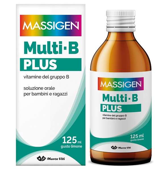MASSIGEN MULTI-B PLUS VITAMINE DEL GRUPPO B 125 ML - Farmadott.it