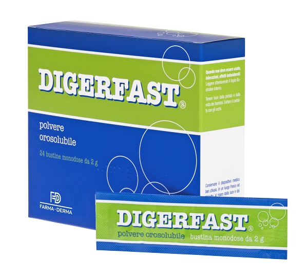DIGERFAST POLVERE 24 BUSTINE MONODOSE 2 G - Farmadott.it