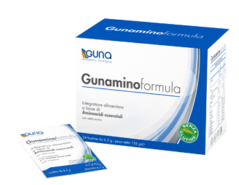GUNAMINOFORMULA 24 BUSTINE 156 G - Farmadott.it
