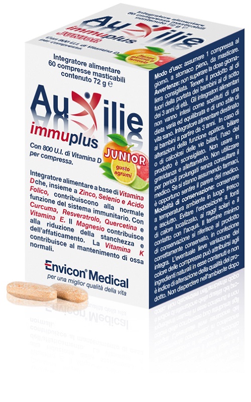 AUXILIE IMMUPLUS JUNIOR 30 COMPRESSE - Farmadott.it