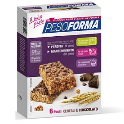 PESOFORMA BARRETTA CEREALI/CIOCCOLATO 12 X 31 G - Farmadott.it