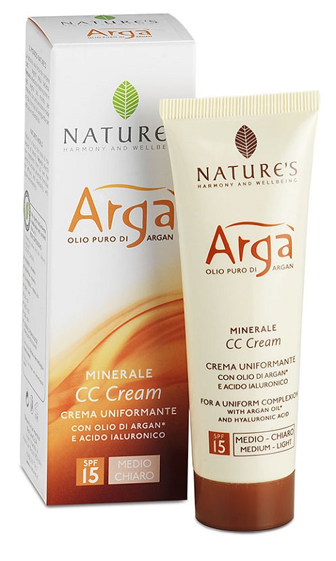 ARGA' CC CREAM VISO MEDIO CHIARA 50 ML NATURE'S - Farmadott.it