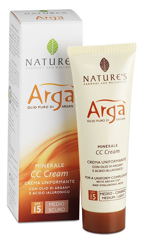 ARGA' CC CREAM VISO MEDIO SCURA 50 ML NATURE'S - Farmadott.it