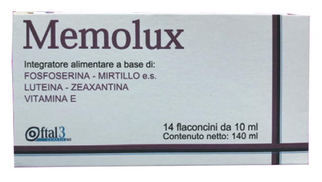 MEMOLUX 14 FLACONCINI 10 ML - Farmadott.it