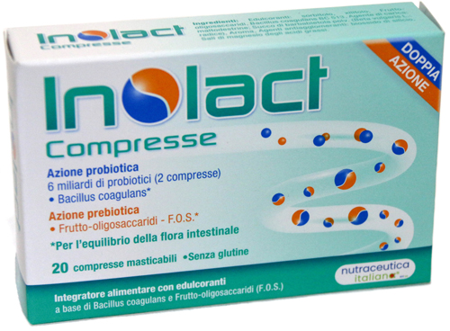 INOLACT 20 COMPRESSE MASTICABILI - Farmadott.it