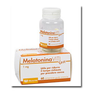 MELATONINA VITI FAST 1MG 60 COMPRESSE GUSTO ARANCIA - Farmadott.it