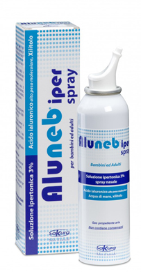 ALUNEB SOLUZIONE IPERTONICA 3% SPRAY NASALE 125 ML - Farmadott.it
