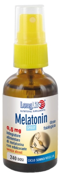 LONGLIFE MELATONIN SPRAY 0,5MG 30 ML - Farmadott.it