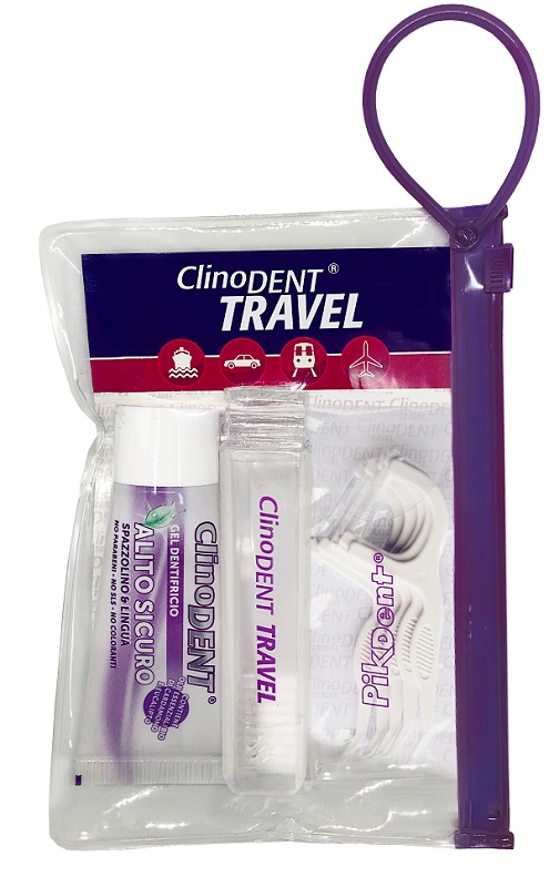 CLINODENT TRAVEL KIT - Farmadott.it