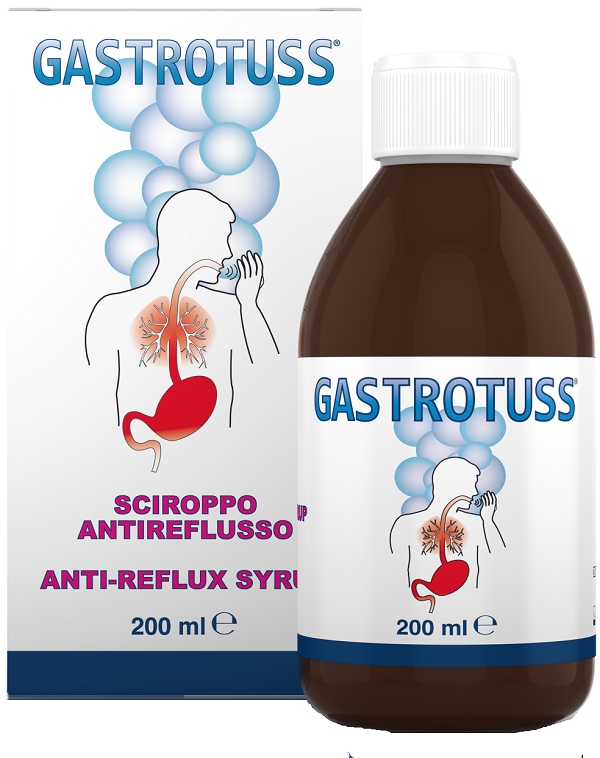 SCIROPPO ANTIREFLUSSO GASTROTUSS 200 ML - Farmadott.it