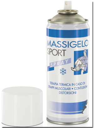 GHIACCIO ISTANTANEO MASSIGELO SPORT BOMBOLETTA SPRAY 400ML - Farmadott.it