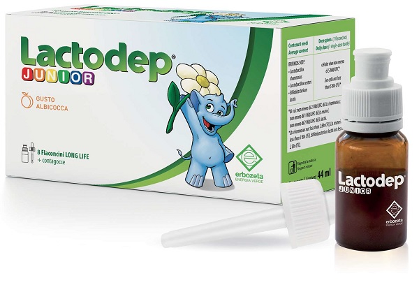 LACTODEP JUNIOR 8 FLACONCINI X 5,5 ML - Farmadott.it