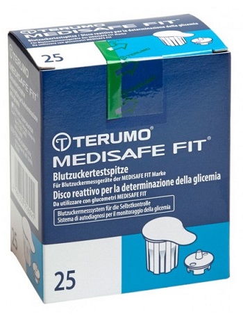 DISCO PER LA DETERMINAZIONE DELLA GLICEMIA MEDISAFE FIT 25 PEZZI - Farmadott.it