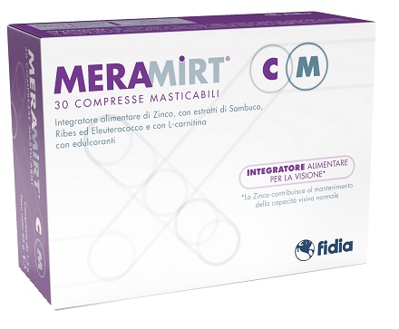 MERAMIRT CM 30 COMPRESSE MASTICABILI - Farmadott.it