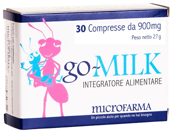 GO-MILK 30 COMPRESSE - Farmadott.it