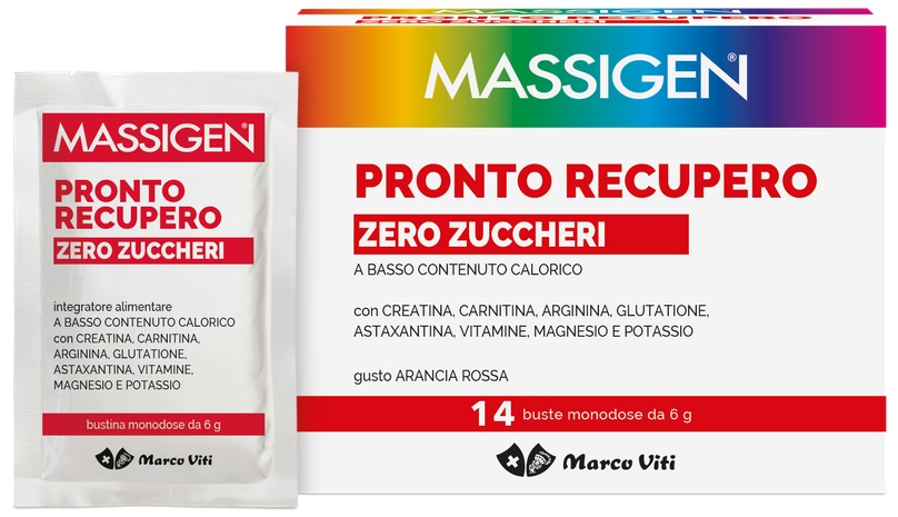 MASSIGEN PRONTO RECUPERO ZERO ZUCCHERI 14 BUSTINE - Farmadott.it