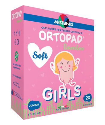 CEROTTO OCULARE PER ORTOTTICA ORTOPAD SOFT GIRLS JUNIOR 20 PEZZI - Farmadott.it
