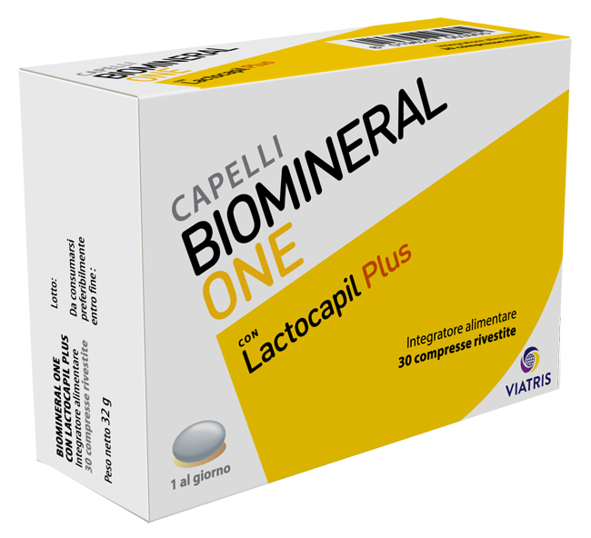 BIOMINERAL ONE LACTOCAPIL PLUS 30 COMPRESSE - Farmadott.it