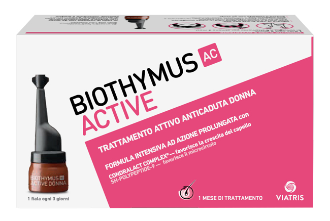 BIOTHYMUS AC ACTIVE TRATTAMENTO ATTIVO ANTICADUTA DONNA 10 FIALE - Farmadott.it
