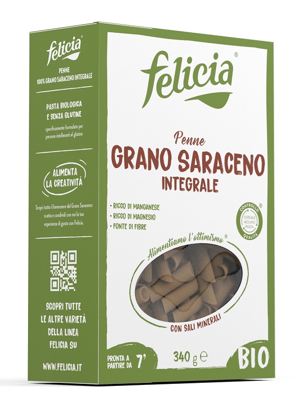 FELICIA BIO SARACENO PENNE 340 G - Farmadott.it