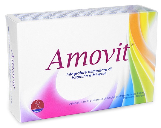 AMOVIT 30 COMPRESSE GASTROPROTETTE - Farmadott.it
