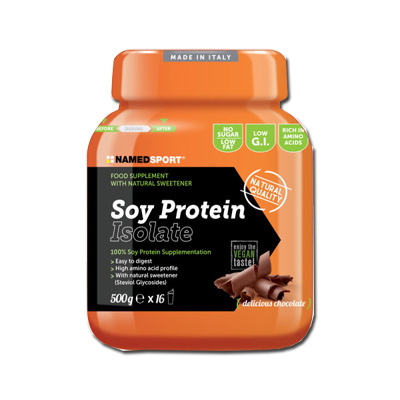 SOY PROTEIN ISOLATE DELICIOUS CHOCOLATE POLVERE 500 G - Farmadott.it