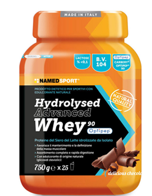 HYDROLYSED ADVANCED WHEY DELICIOUS CHOCOLATE BARATTOLO POLVERE ORALE 750 G - Farmadott.it