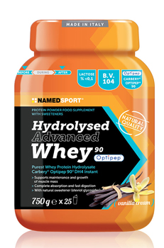 HYDROLYSED ADVANCED WHEY VANILLA CREAM BARATTOLO POLVERE ORALE 750 G - Farmadott.it