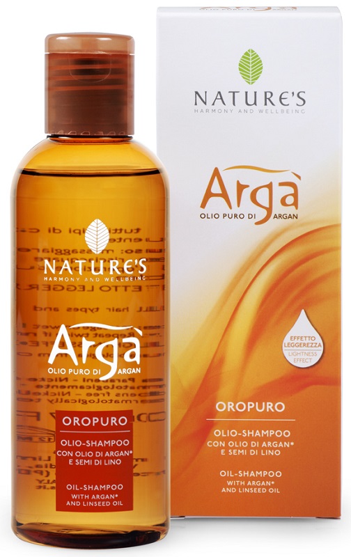 ARGA' OLIO SHAMPOO 200 ML NATURE'S - Farmadott.it