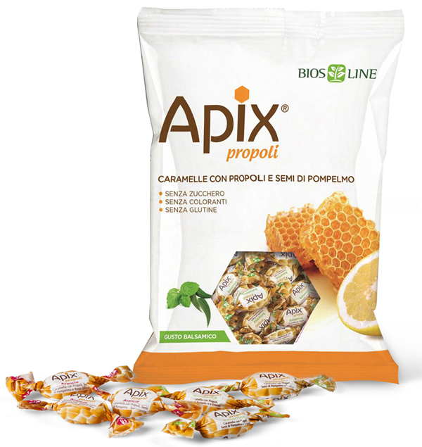 APIX PROPOLI CARAMELLA BALSAMICA 50 G BIOSLINE - Farmadott.it