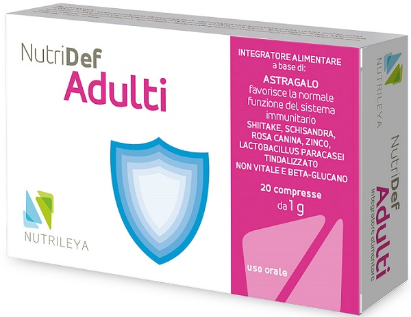 NUTRIDEF ADULTI 20 COMPRESSE - Farmadott.it
