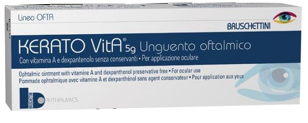 UNGUENTO OFTALMICO KERATO VITA 5 G - Farmadott.it