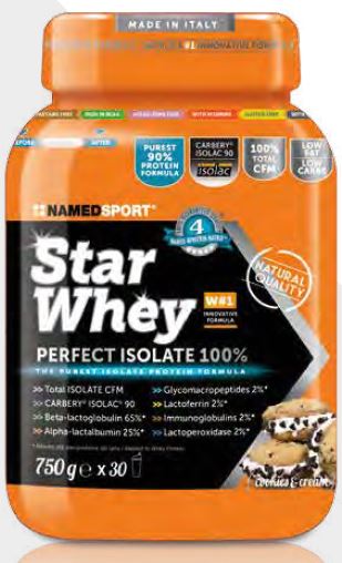 STAR WHEY COOKIES & CREAM 750 G - Farmadott.it