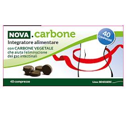 NOVA CARBONE VEGETALE 40 COMPRESSE - Farmadott.it